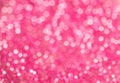 Pink defocused background