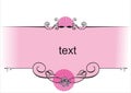 Pink design Royalty Free Stock Photo