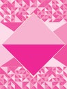 Pink Diamond Shape