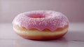 Pink Donut 3D Render Glazed Sprinkles Bakery Royalty Free Stock Photo