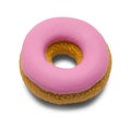 Pink Donut Royalty Free Stock Photo