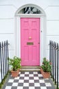 Pink door Royalty Free Stock Photo
