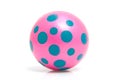 Pink dotted ball