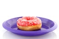 Pink doughnut Royalty Free Stock Photo