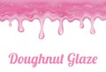 Pink Doughnut glaze Royalty Free Stock Photo