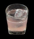 Pink Drink Absolut Tornado Royalty Free Stock Photo