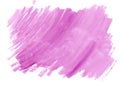 Pink dry horizontal watercolor hand drawn background. Beautif