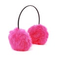 Pink earmuffs Royalty Free Stock Photo