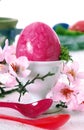 Pink Easter Still Life Royalty Free Stock Photo