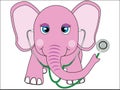 Pink elephant doctor