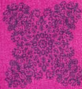 Pink ethno fabric Royalty Free Stock Photo