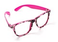 Pink eyeglasses Royalty Free Stock Photo