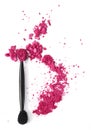 Pink eyeshadow Royalty Free Stock Photo