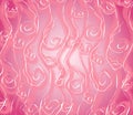 Pink Fabric Frills Background