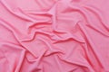 Pink Fabric Pattern For Background And Design.