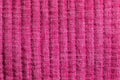 Pink fabric sewn lengthwise Royalty Free Stock Photo