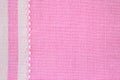 Pink fabric texture Royalty Free Stock Photo