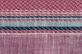 Pink fabric texture Royalty Free Stock Photo