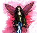 Fairy in jeans