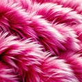 Pink fake faux fur feather texture pattern abstract wallpaper Royalty Free Stock Photo