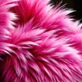 Pink fake faux fur feather texture pattern abstract wallpaper Royalty Free Stock Photo