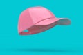 Pink Fashion Baseball Cap Duotone. 3d Rendering