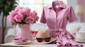 Pink fashion and trend.