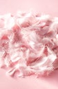 Pink feather background. Royalty Free Stock Photo