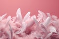 Pink feathers. Generate Ai