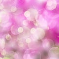 Pink Festive background with lights