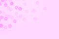 Pink festive confetti background. Royalty Free Stock Photo