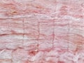 Pink fiberglass insulation background Royalty Free Stock Photo