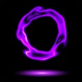 Pink Flame Ring - Cold Nonthermal Plasma Ball