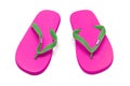 Pink flip flops Royalty Free Stock Photo