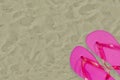 Pink Flip Flops Royalty Free Stock Photo