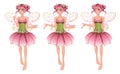 Pink Floral Fairy Royalty Free Stock Photo