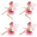 Pink Floral Fairy Royalty Free Stock Photo