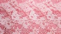 Pink floral lace texture. Royalty Free Stock Photo