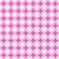 Pink flower mosaic detailed seamless textured pattern background