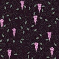 Pink Flowers Pattern.