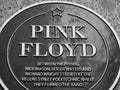 Pink Floyd plaque at Regent Street Polytechnic in London, black
