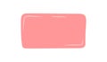 Pink Fluid Hand Drawn Rectangle Patch Royalty Free Stock Photo