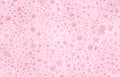 Pink foam bubbles Royalty Free Stock Photo