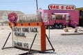 Pink food truck