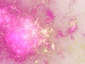 Pink fractal swirly clouds Royalty Free Stock Photo