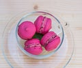 Pink French Makarons