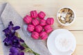 Pink French Makarons