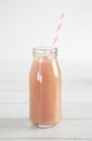 Pink Fruit Smoothy Royalty Free Stock Photo