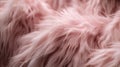 Pink fur as a background, close-up. Soft focus.