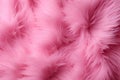 Pink fur texture background. Fluffy pink fur texture. Pink fur background, Pink fur background. Surface wool texture, AI Generated Royalty Free Stock Photo